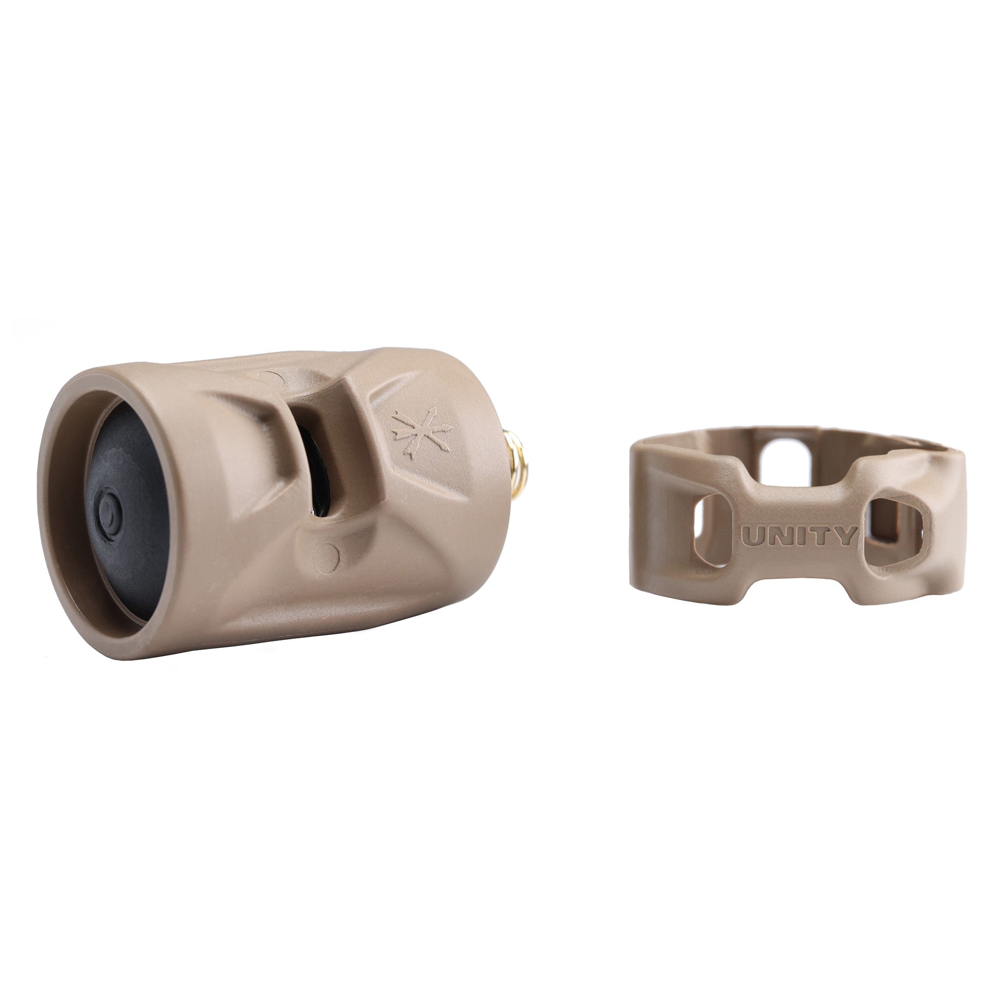 Unity Tactical GASCAP Link USB-C Tailcap for SureFire Scout-Style Weapon Lights in Flat Dark Earth