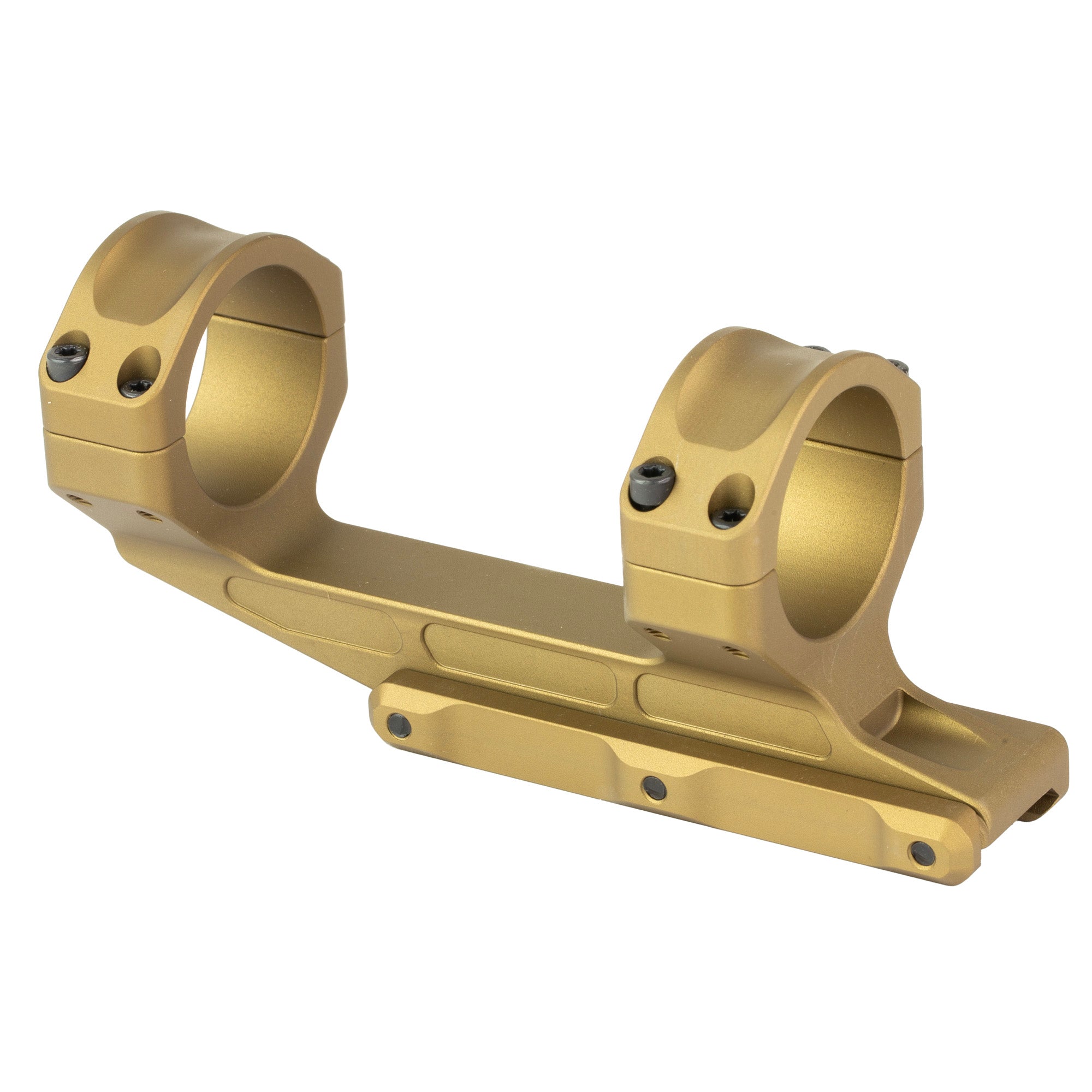 Unity Tactical REKE 34mm Scope Mount in Flat Dark Earth – Precision Long-Range Rifle Accessory