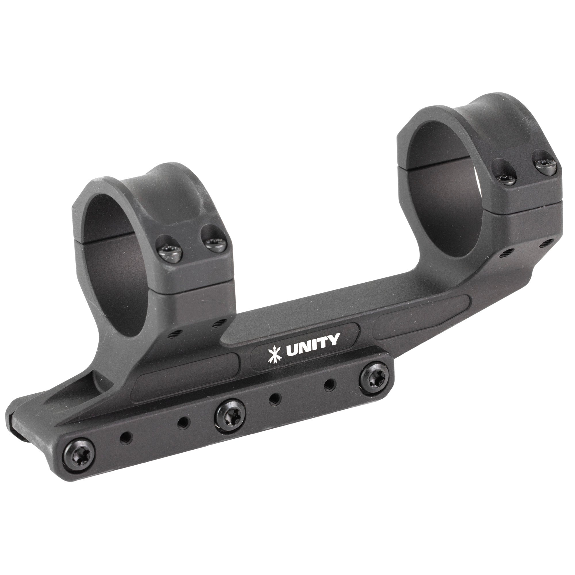 Unity Tactical REKE Scope Mount 35mm Black for Precision Rifle Optics