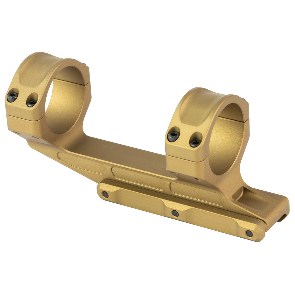 Unity Tactical REKE 35mm Scope Mount in Flat Dark Earth for Intermediate to Long-Range Precision Rifles