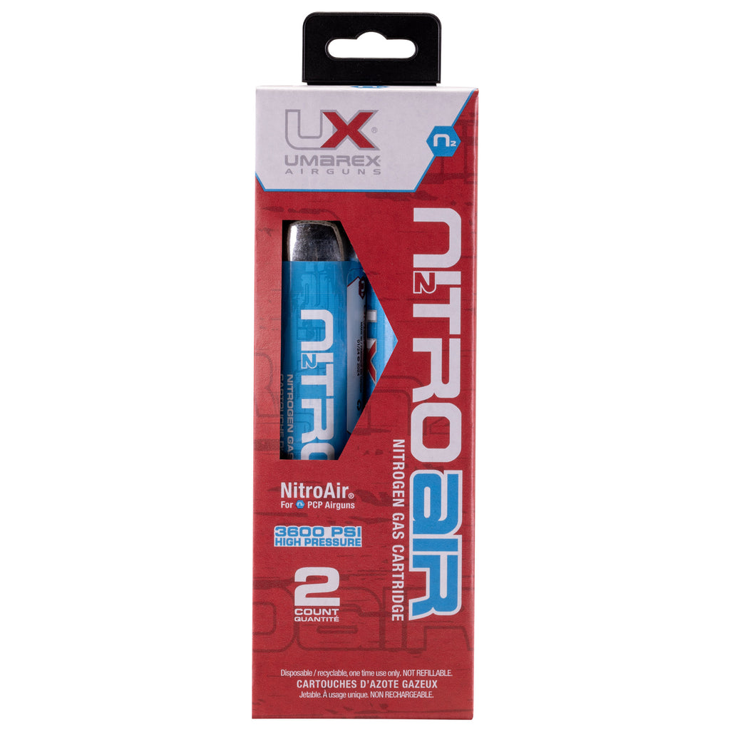 Umarex UMX N2 Nitrogen Cartridge 2-Pack for PCP Airguns