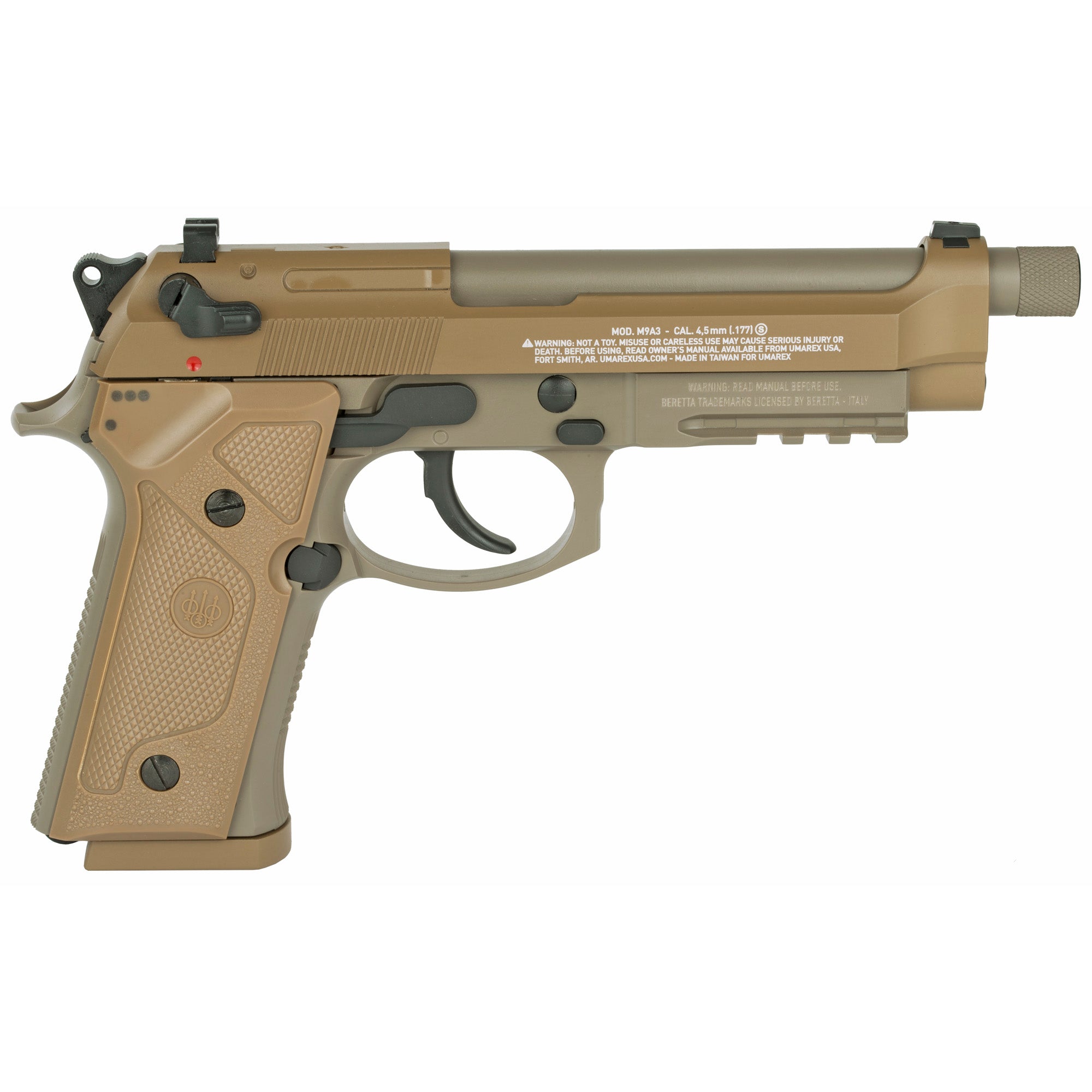 Umarex Beretta M9A3 Full Auto Air Pistol .177 BB in Flat Dark Earth