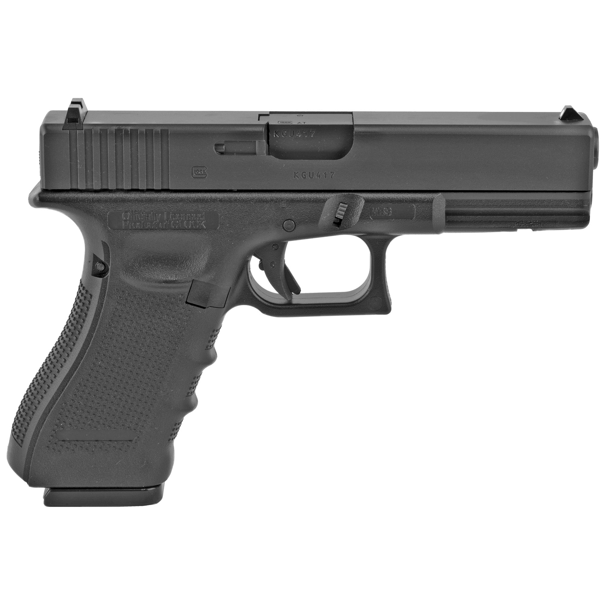 Umarex UMX Glock 17 Gen4 CO2 Blowback Air Pistol - Realistic Replica with Metal Slide and Dropout CO2 Mag