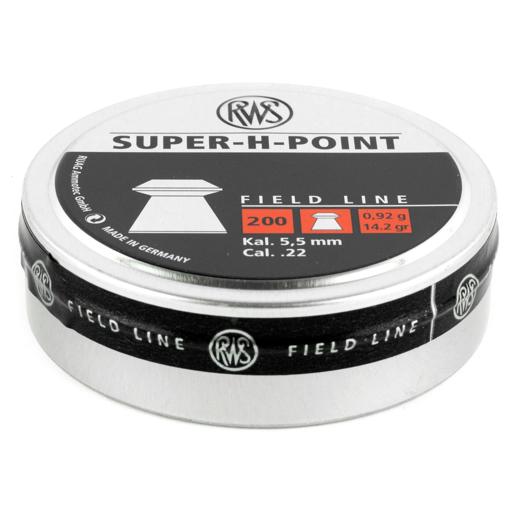 Umarex UMX Super H-Point .22 Pellet - 200 Pack for Small Game Hunting