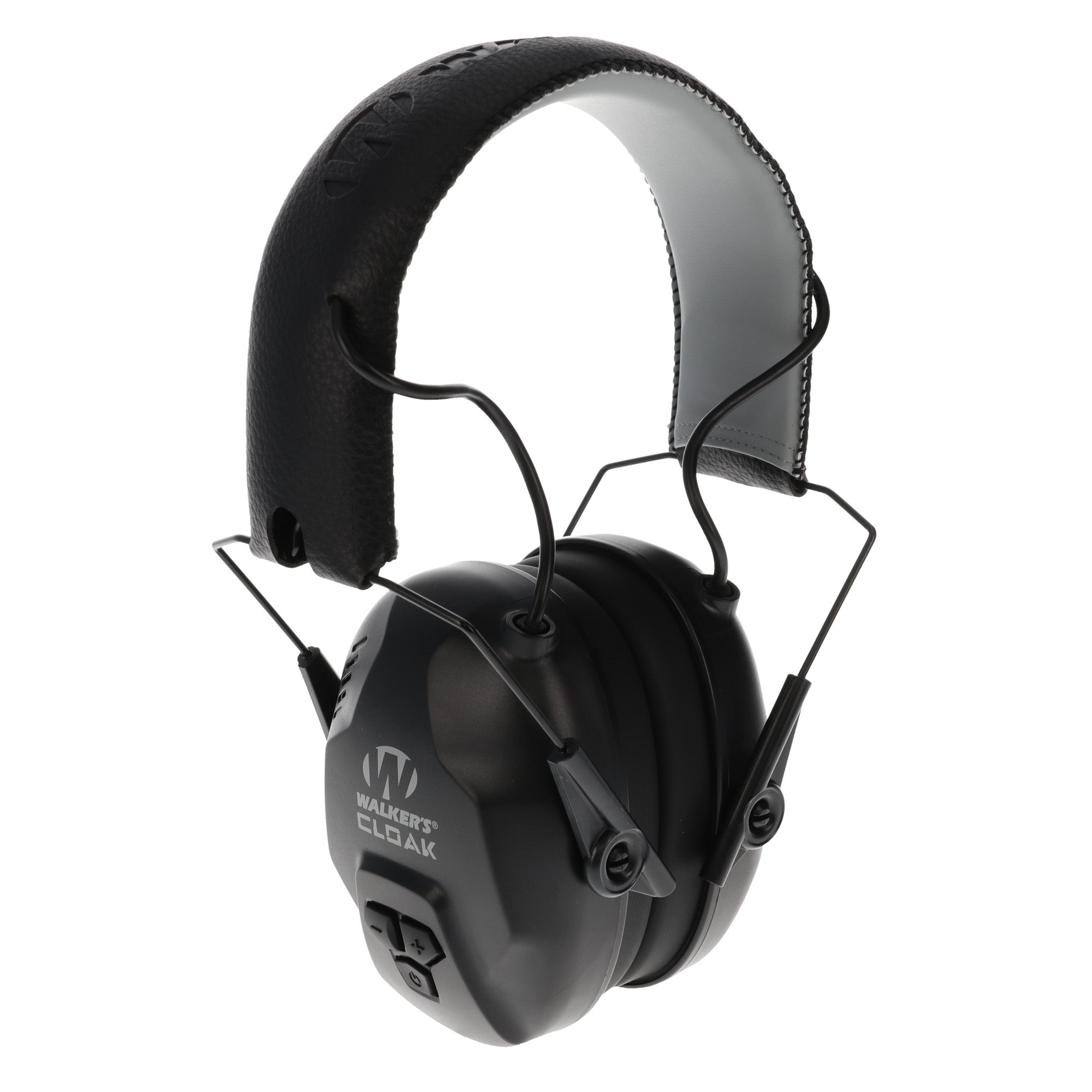 Walker's Cloak Dual Microphone Electronic Earmuffs in Black – Industry Standard Hearing Protection