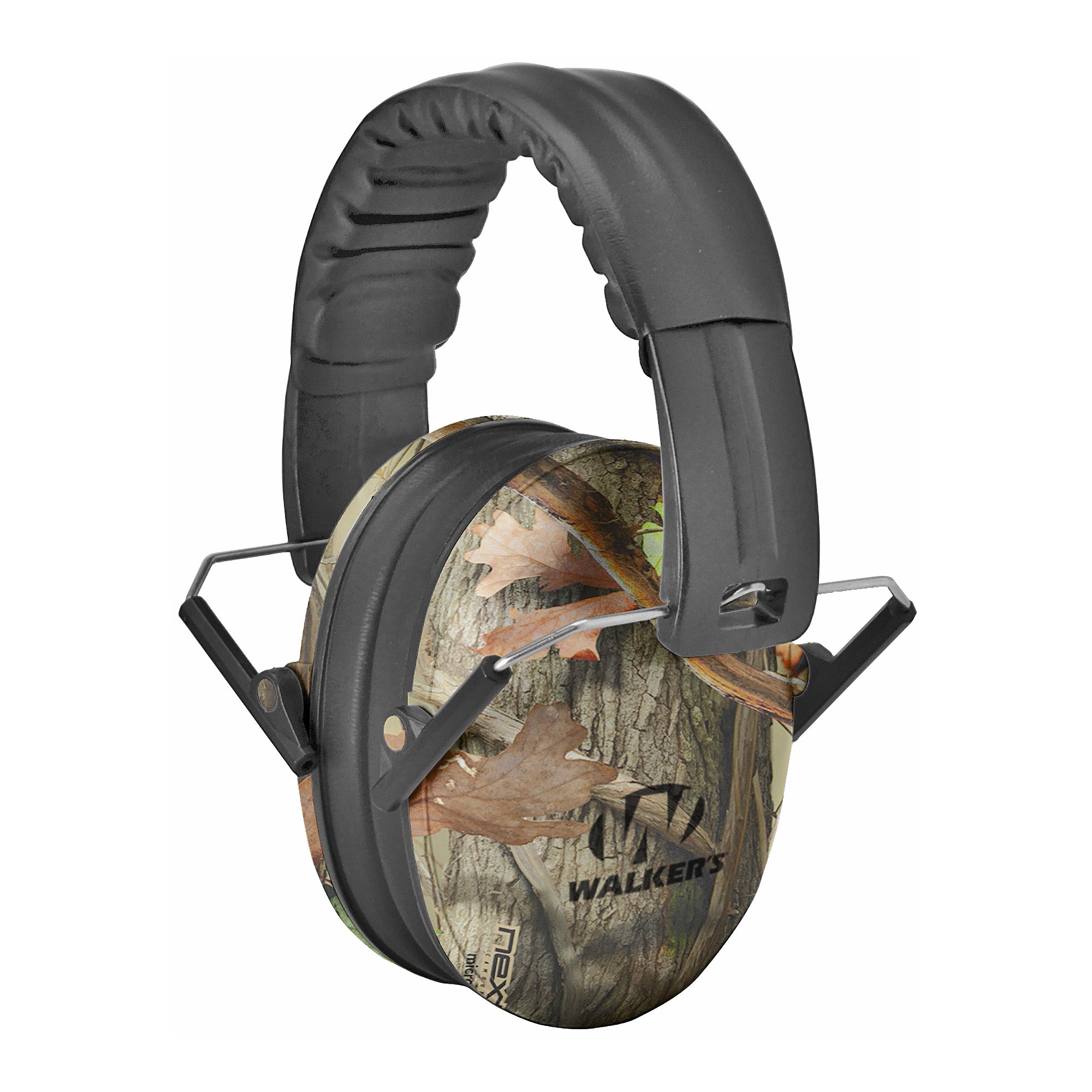 Walker’s GWP-FKDM-CMO Passive Compact Camo Earmuffs - Industry Standard Shooting Protection