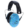 Walker's Folding Small Blue Earmuffs - Comfortable Hearing Protection for Smaller Ears