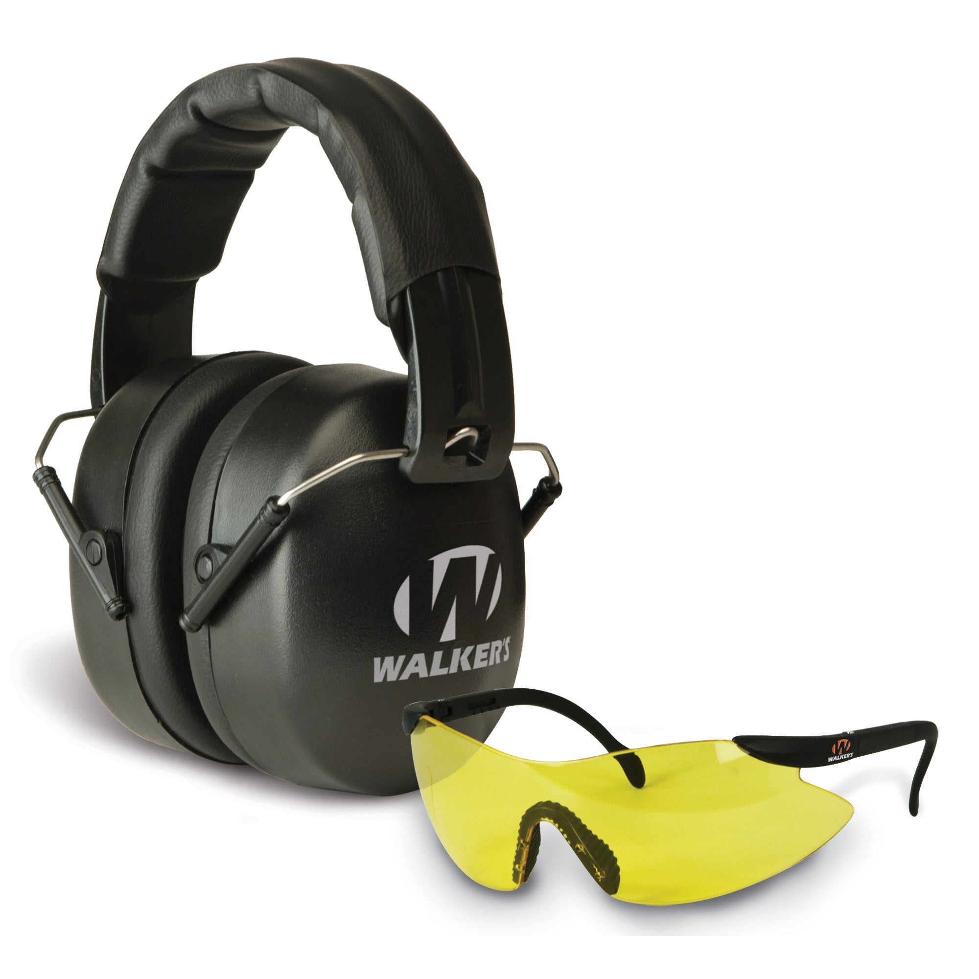 Walker's Folding Earmuffs GWP-FM3GFP – Black Polycarbonate Hearing Protection
