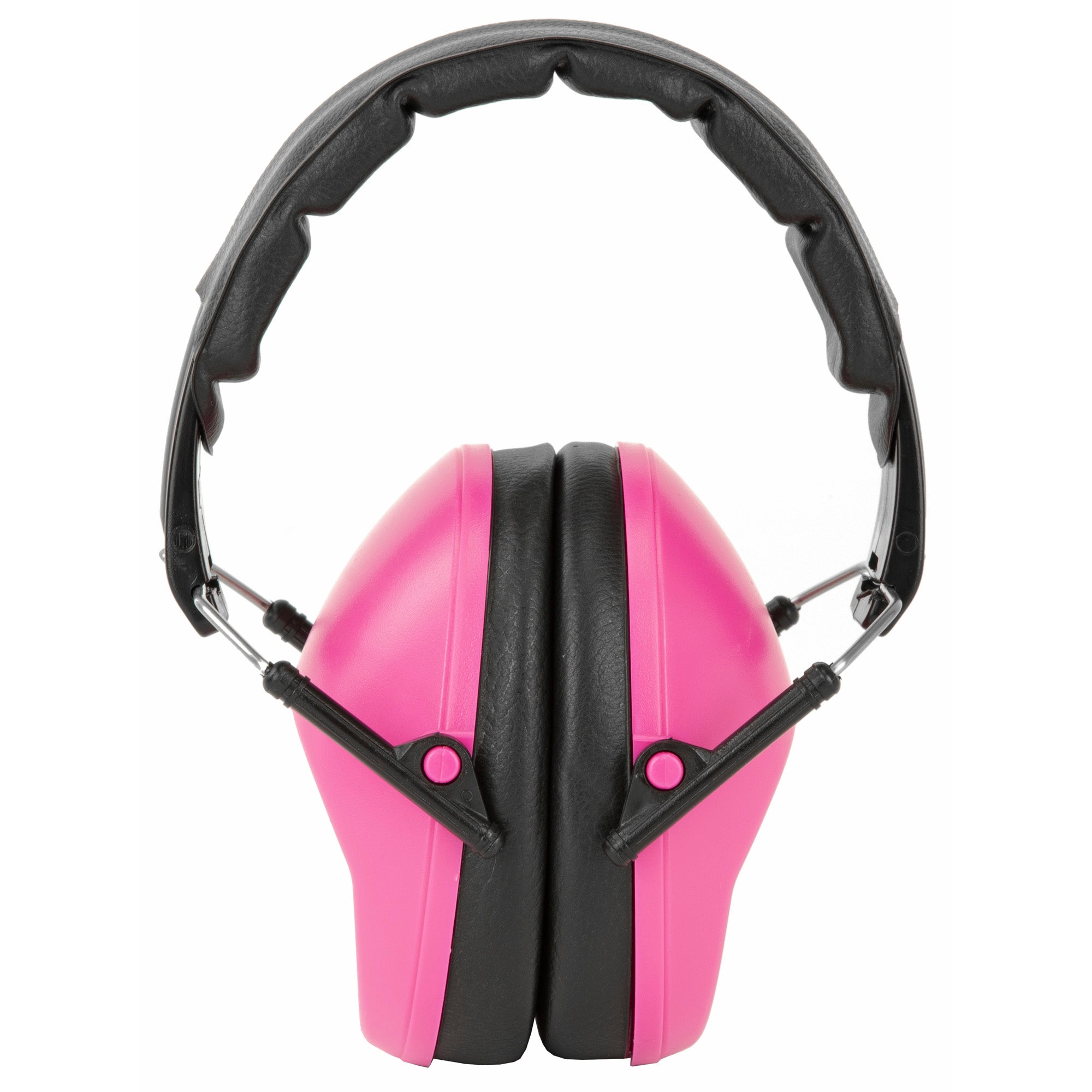 Walker's Pro Flding Muff Pink Passive Ear Muffs for Hearing Protection