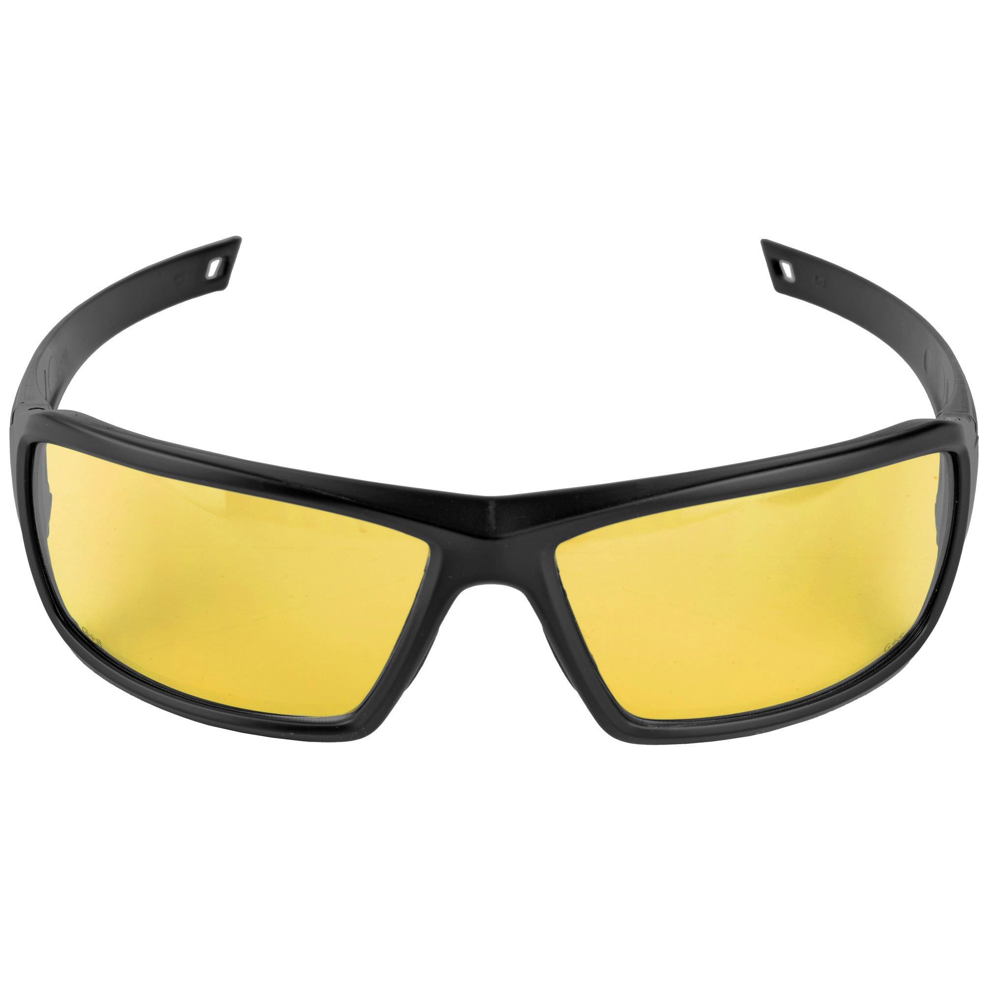 Walker's IKON Forge Shooting Glasses with Amber Lenses - Black Full Frame Eyewear
