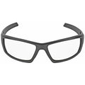 Walker's IKON Shooting Glasses with Clear Lenses - Black Frame