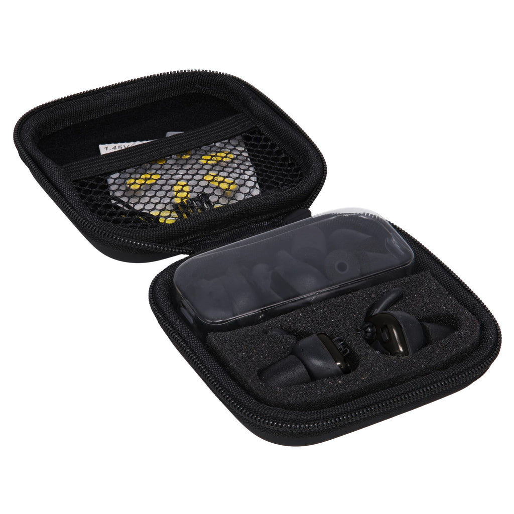 Walker's Isolator Electronic Ear Plugs – Black Noise Reduction Earbuds for Shooting and Hunting