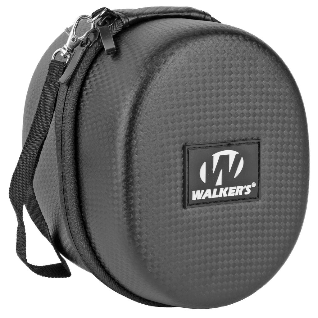 Walker's Razor Muff Carrying Case - Black Plastic Accessory for Razor Hearing Protection