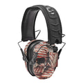 Walker's Razor Electronic Earmuff with Flag Design, Red, White, Blue - Model GWP-RSEM-BARM