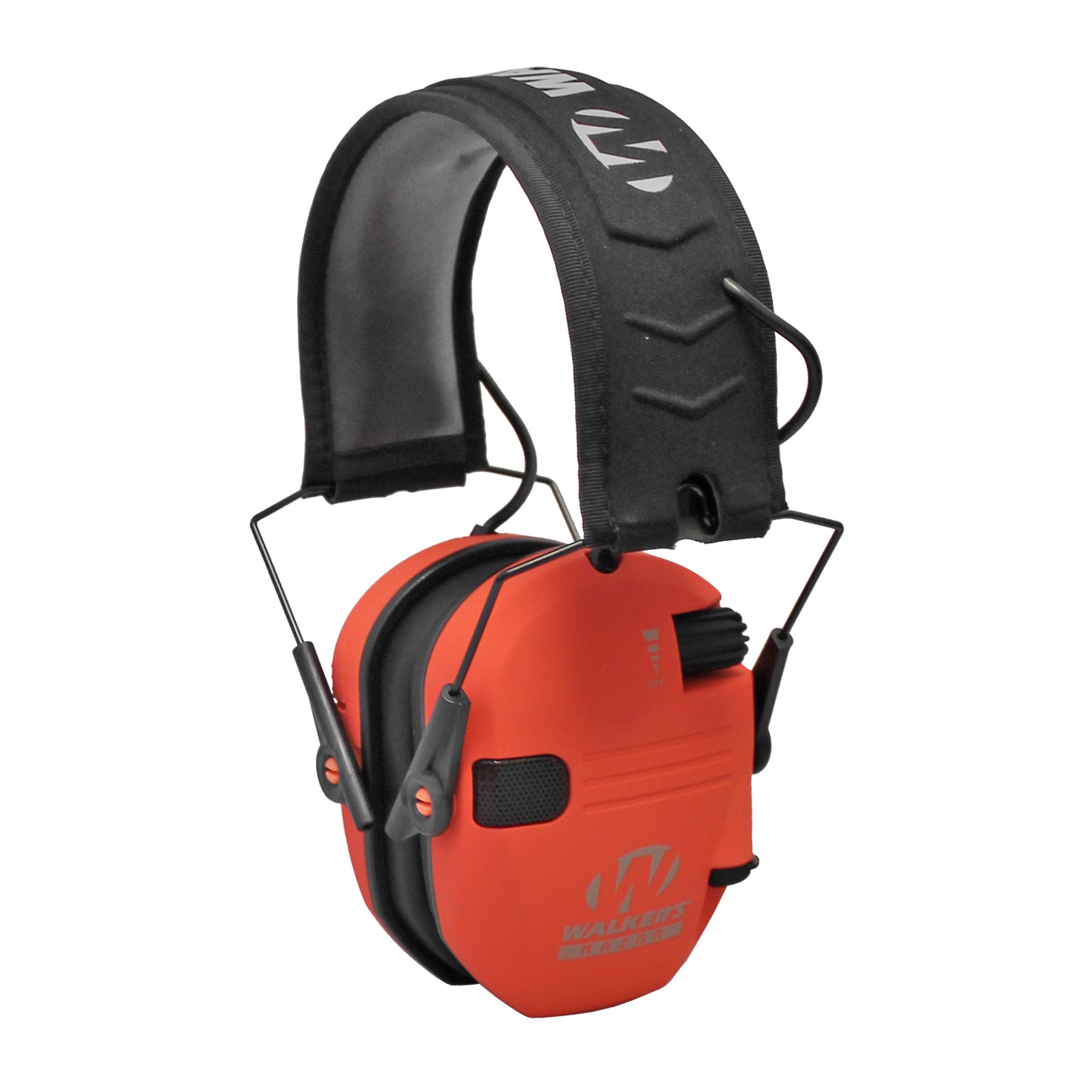 Walker's Razor Electronic Ear Muffs - Coral, Noise Reduction Rating 23 NRR