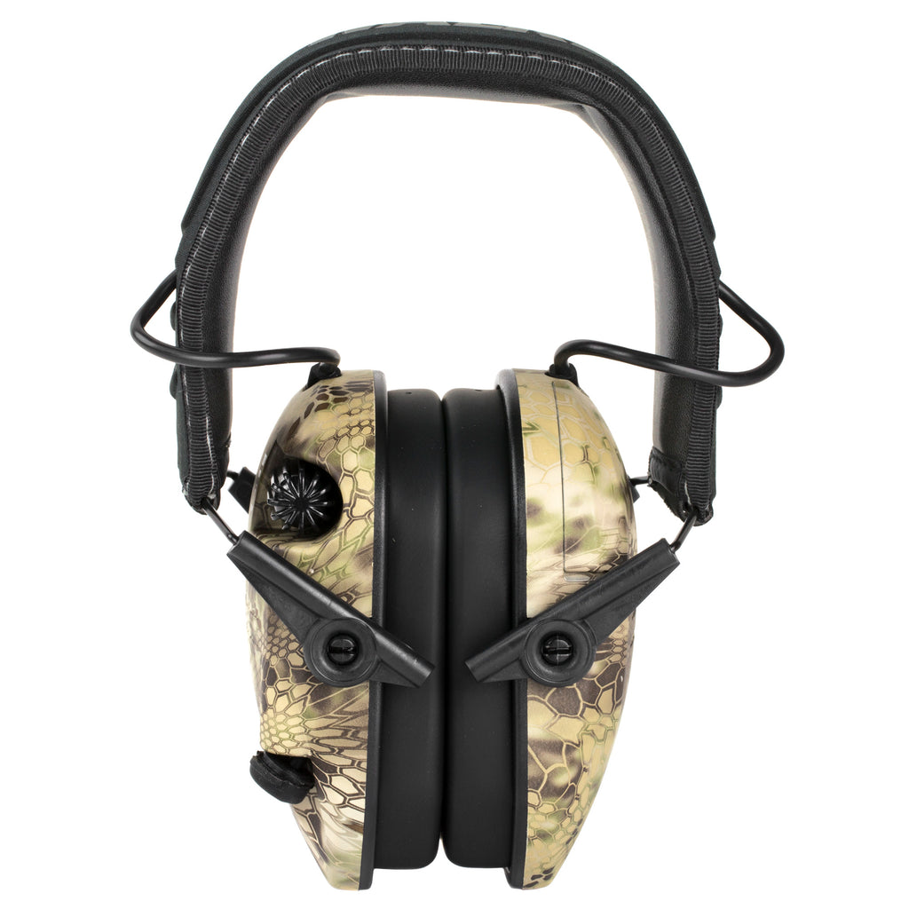 Walker's Razor SLM Electronic Earmuff with Kryptek Camouflage - Superior Shooting Hearing Protection