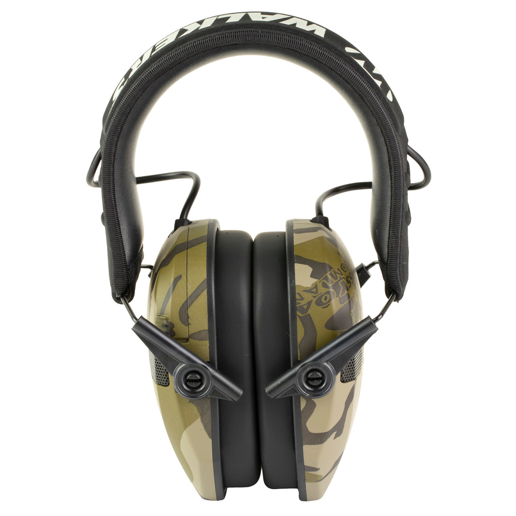 Walker's Razor Electronic Earmuff in Mossy Oak Bottomland - Shooting Protection and Hearing Safety