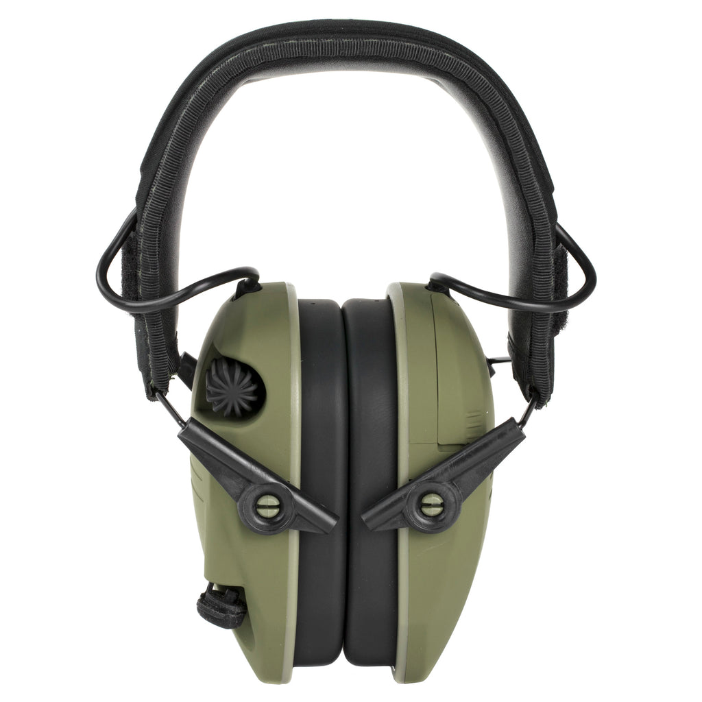 Walker's Razor SLM Electronic Earmuff in Olive Drab Green - Advanced Hearing Protection