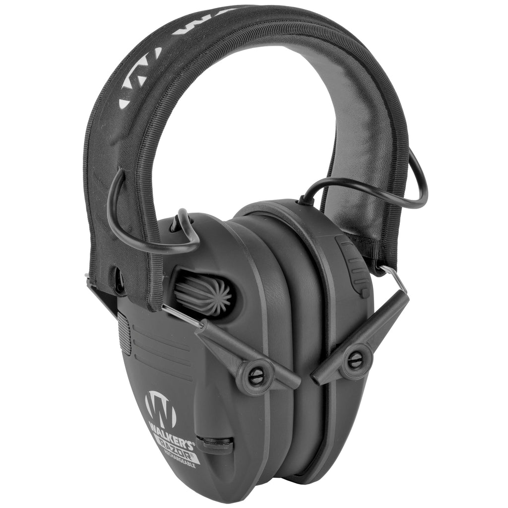 Walker's Razor Rechargeable Electronic Ear Muffs – Noise Reduction with HD Sound and Long Battery Life