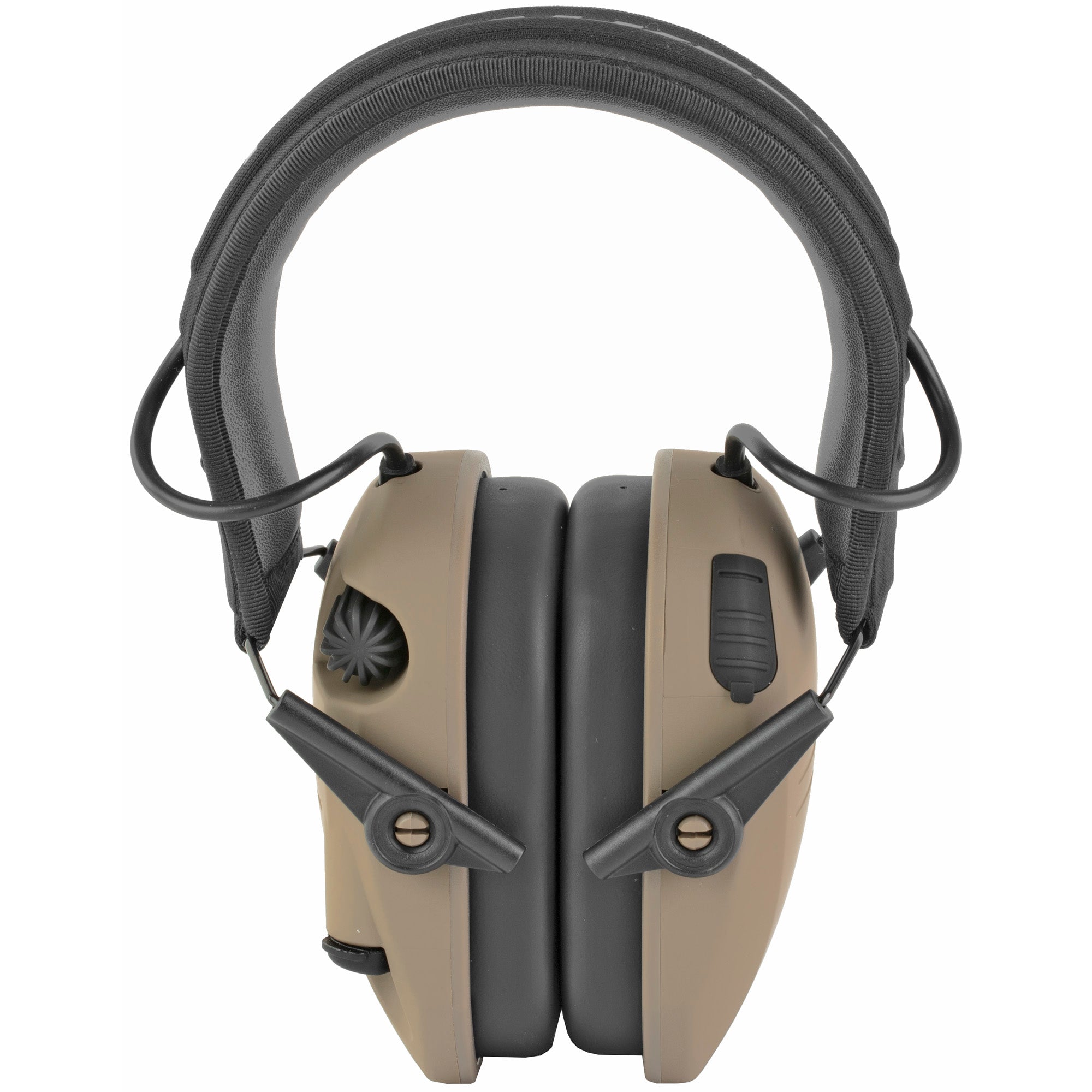 Walker's Razor Rechargeable Electronic Ear Muffs in Flat Dark Earth for Hearing Protection