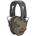 Walker's Razor Tacti-Grip FDE Electronic Earmuffs with HD Speakers and Slip-Free Headband