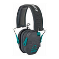 Walker's Razor Electronic Earmuff in Black and Teal