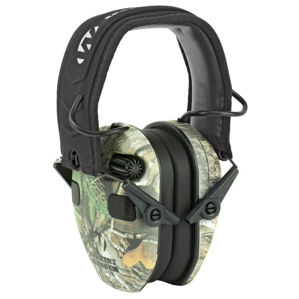 Walker's Razor SLM Electronic Shooting Ear Muffs in Camo - Model GWP-RSEQM-CMO