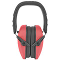 Walker's Razor Passive Ear Muffs Coral – Noise Reduction Hearing Protection for Shooting and Indoor Ranges