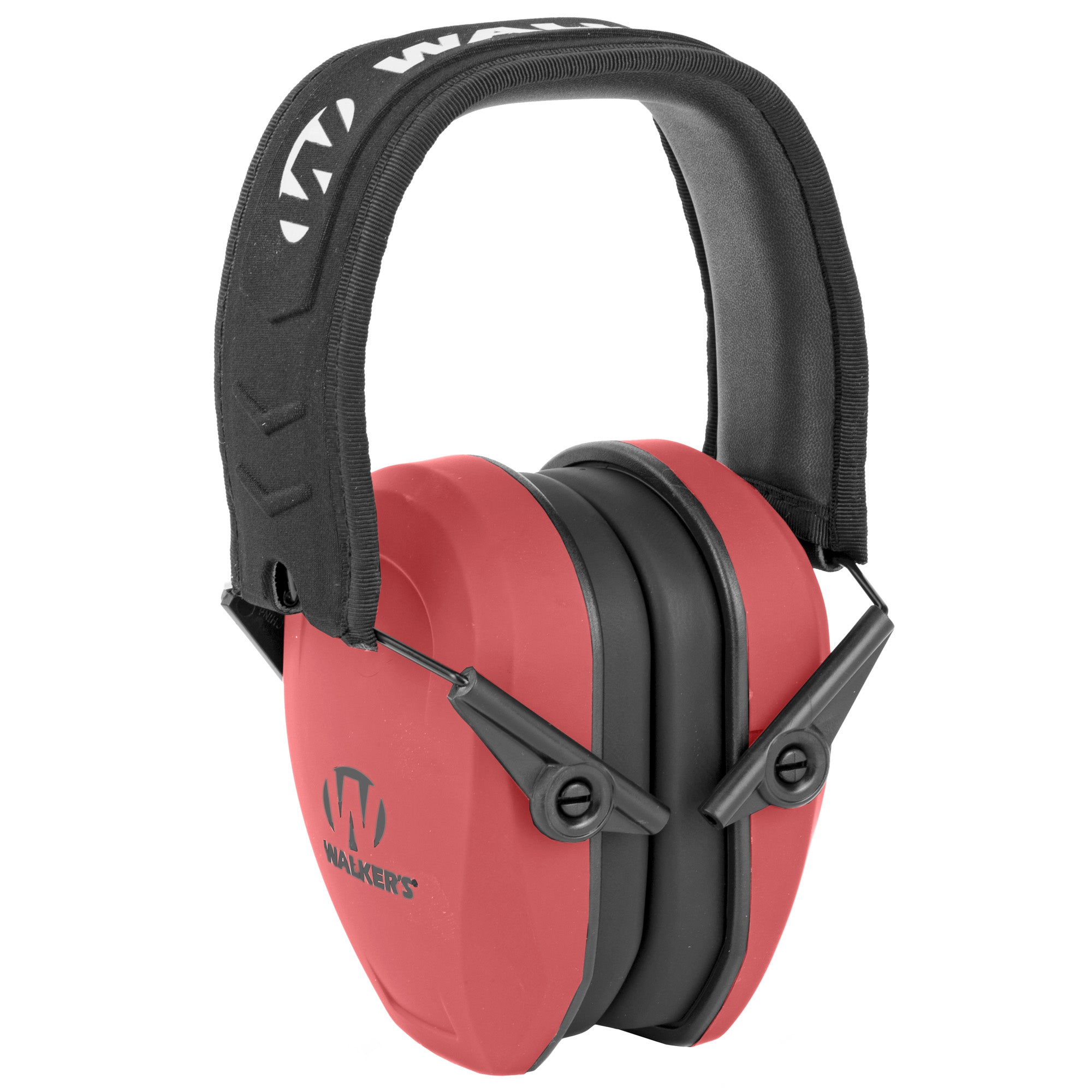 Walker's Razor Passive Ear Muffs Coral – Noise Reduction Hearing Protection for Shooting and Indoor Ranges