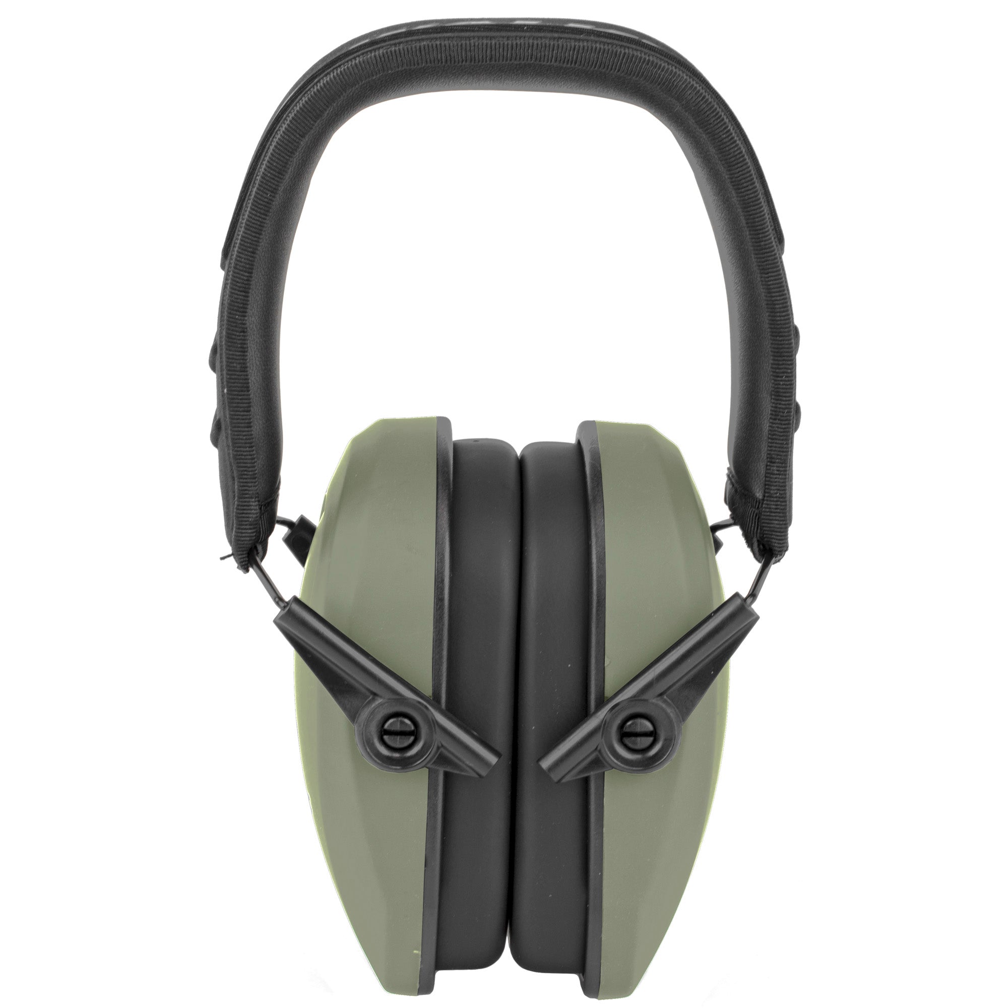 Walker's Razor Passive Ear Muffs in Sage Green – Noise Reduction Rating 27 NRR for Hearing Protection