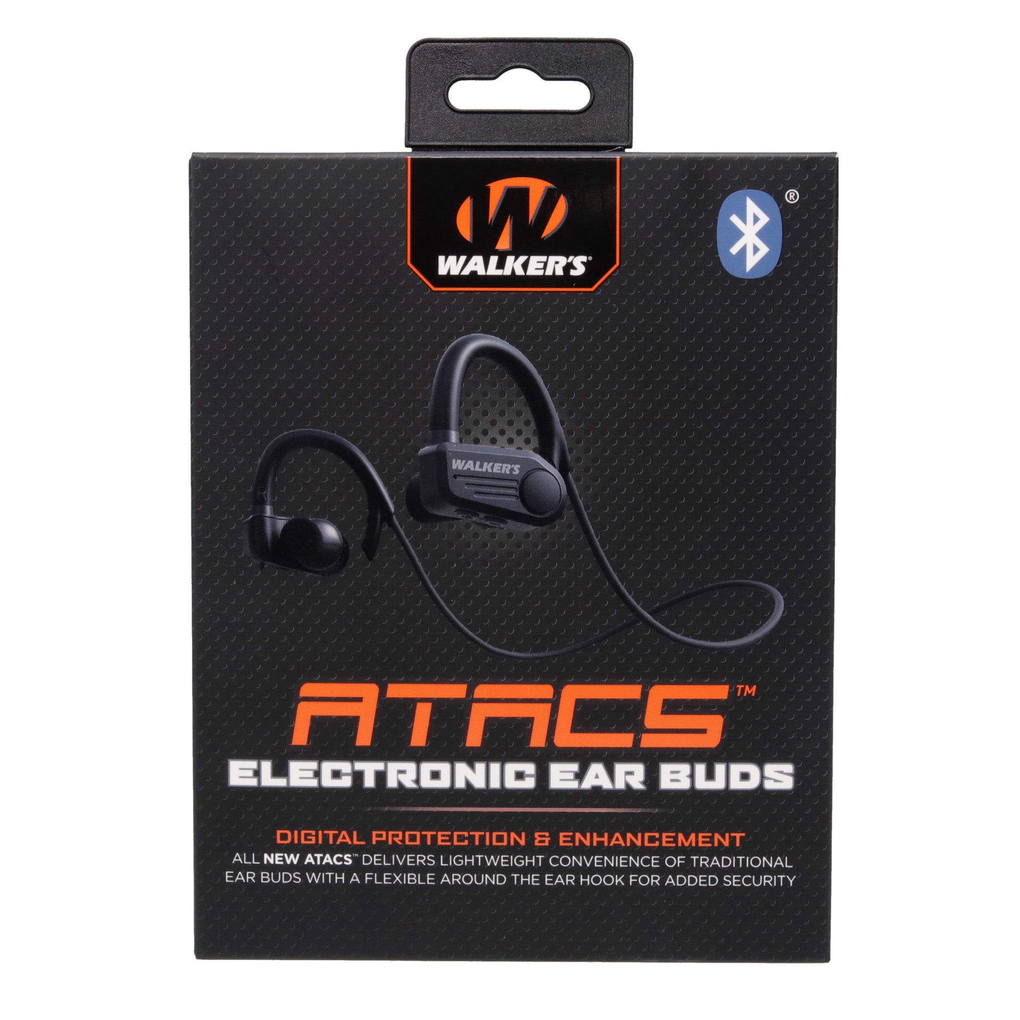 Walker’s ATACS Electronic Earbuds GWP-SPEB – Wireless Bluetooth 5.0 Ear Protection for Active Use