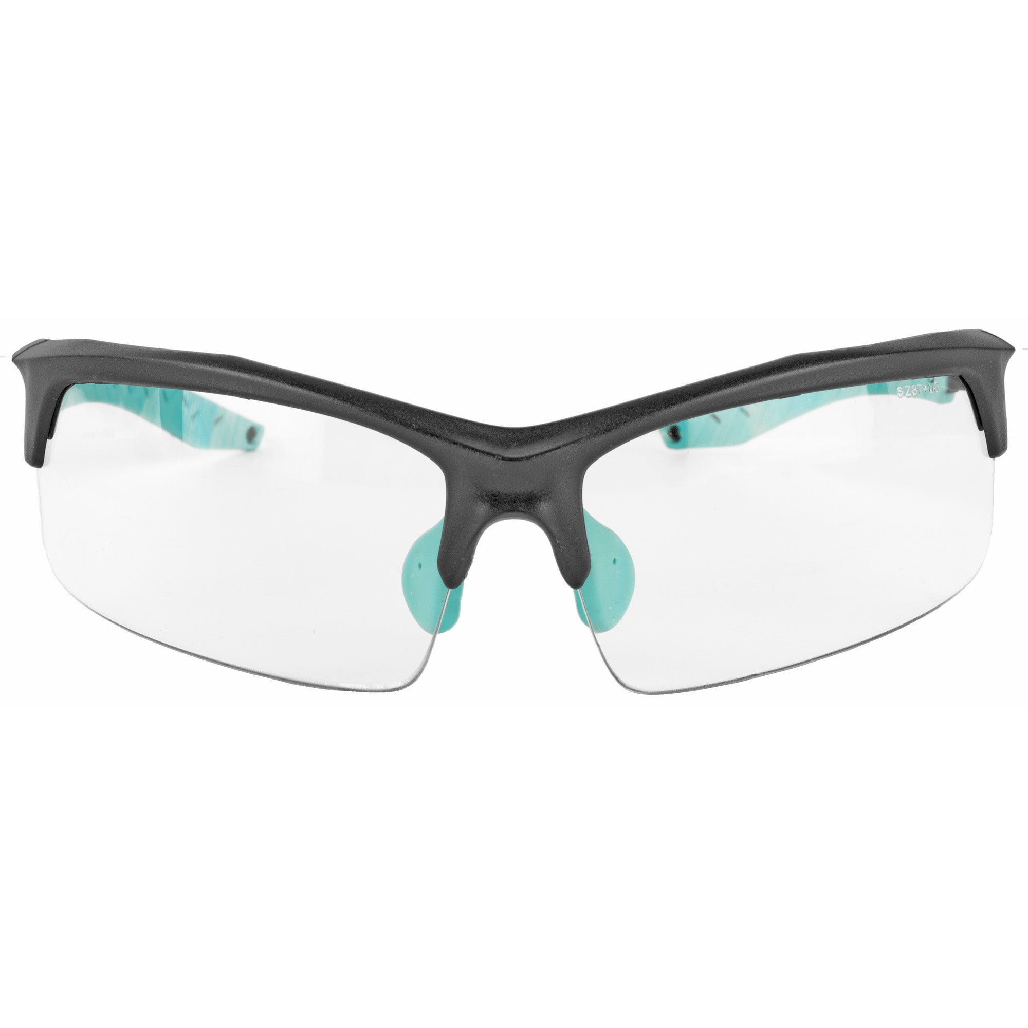Walker's Impact Resistant Sport Glasses in Black with Clear Polycarbonate Lenses