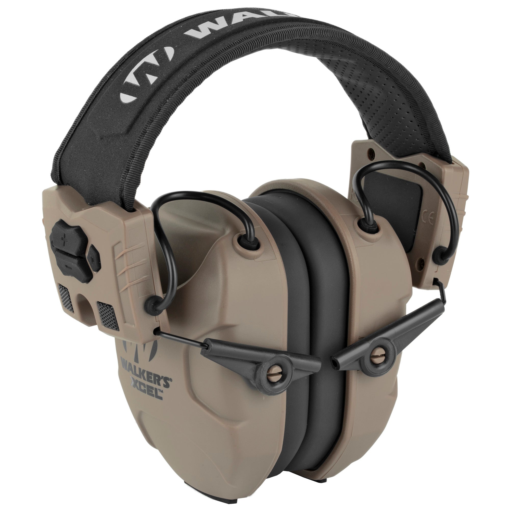 Walker's XCEL 100 Digital Electronic Earmuff in Green