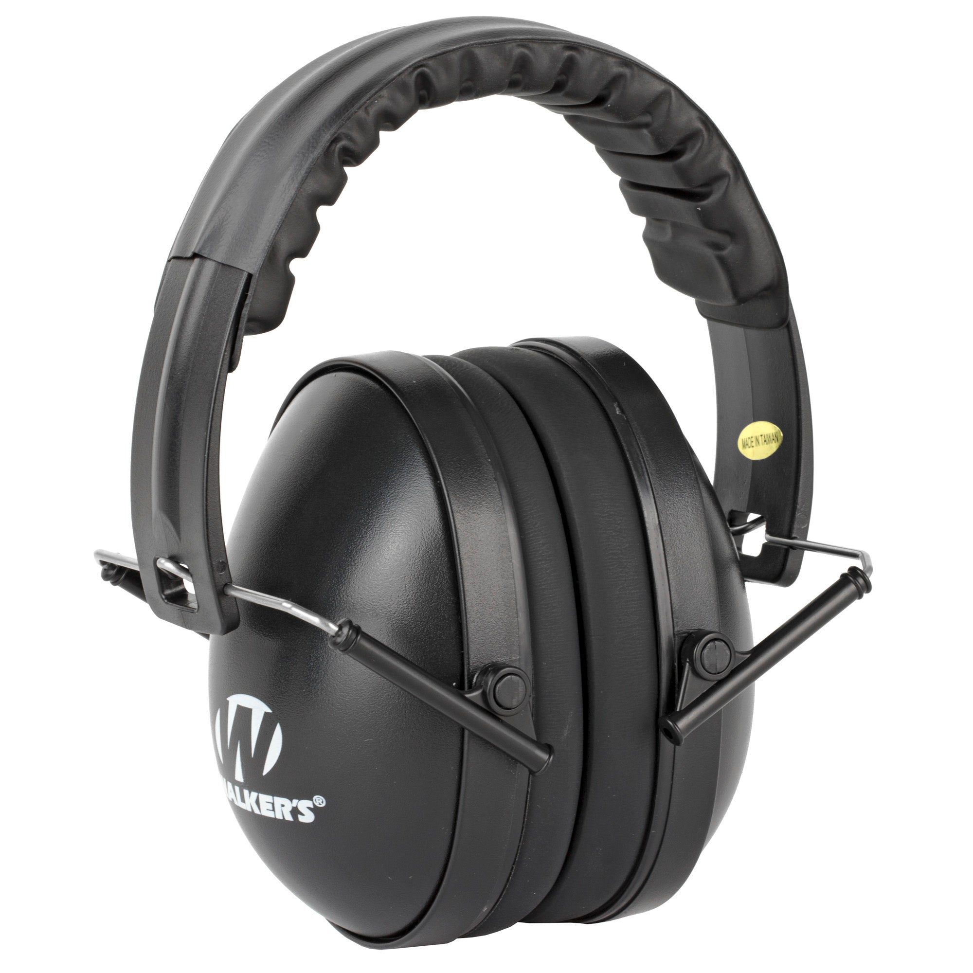 Walker's X-SM Compact Shooting Earmuffs in Black – Noise Protection and Comfort