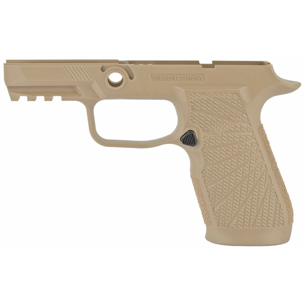 Wilson Combat WCP320 Carry 2 Tan Grip Module for SIG Sauer P320 - No Manual Safety