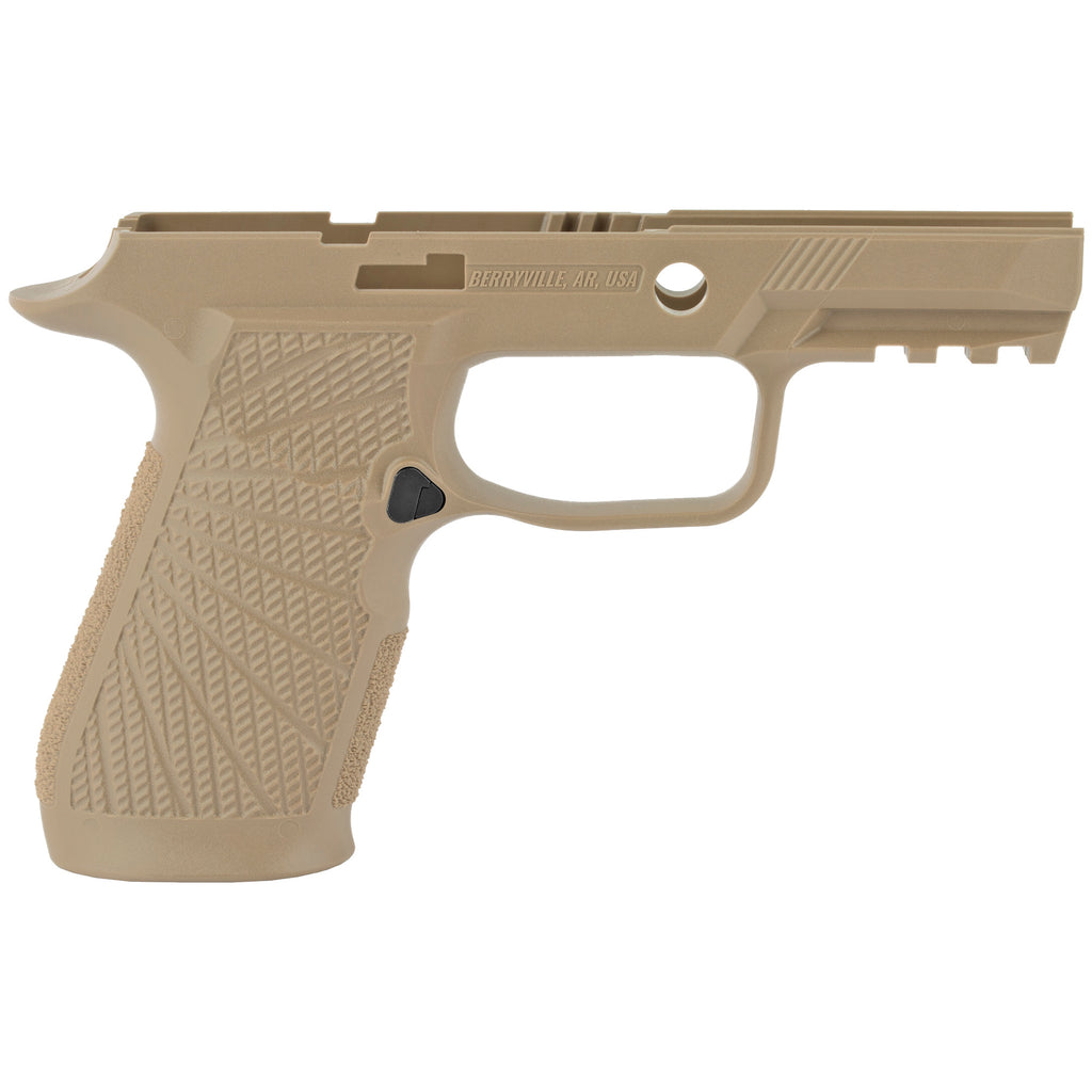Wilson Combat WCP320 Carry 2 Tan Grip Module for SIG Sauer P320 - No Manual Safety