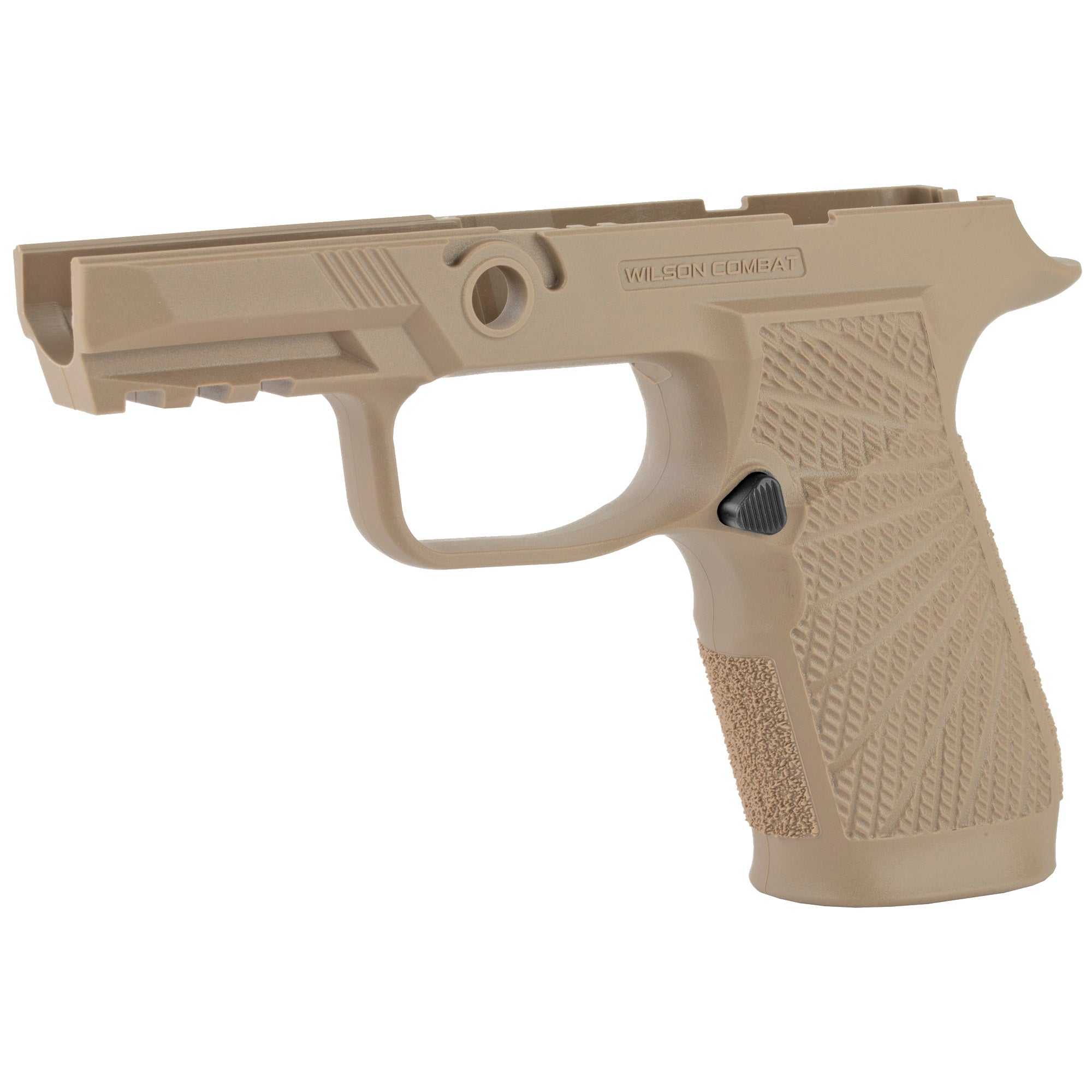 Wilson Combat WCP320 Carry 2 Tan Grip Module for SIG Sauer P320 - No Manual Safety