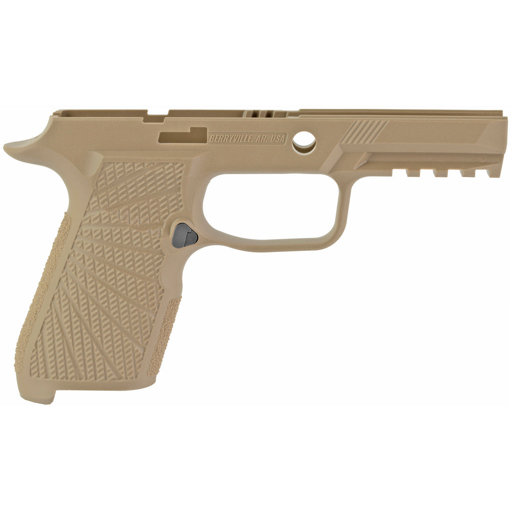 Wilson Combat WCP320 Compact Tan Grip Module for SIG Sauer P320 with No Manual Safety