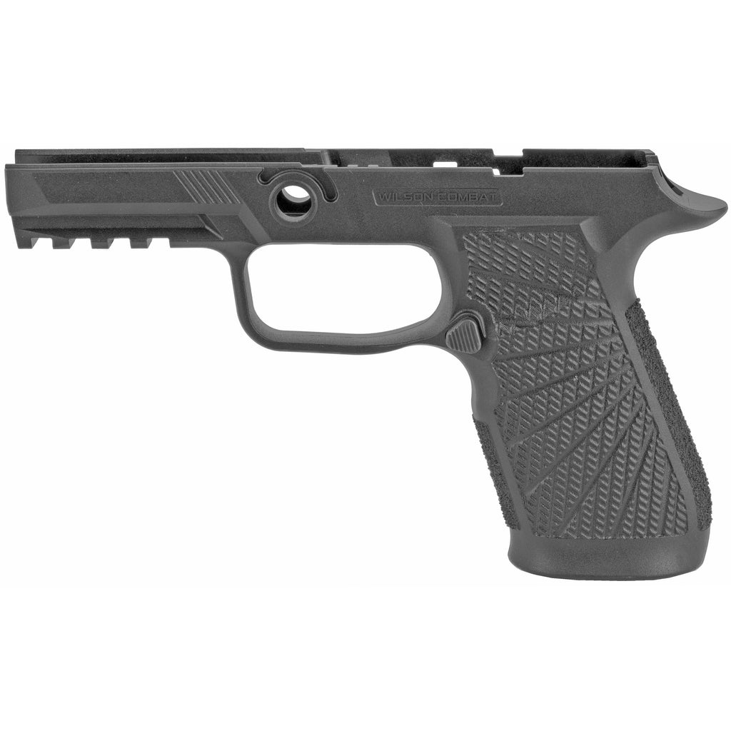 Wilson Combat WC320-CSB P320 Grip Module - Black, Enhanced Ergonomics and Recoil Control