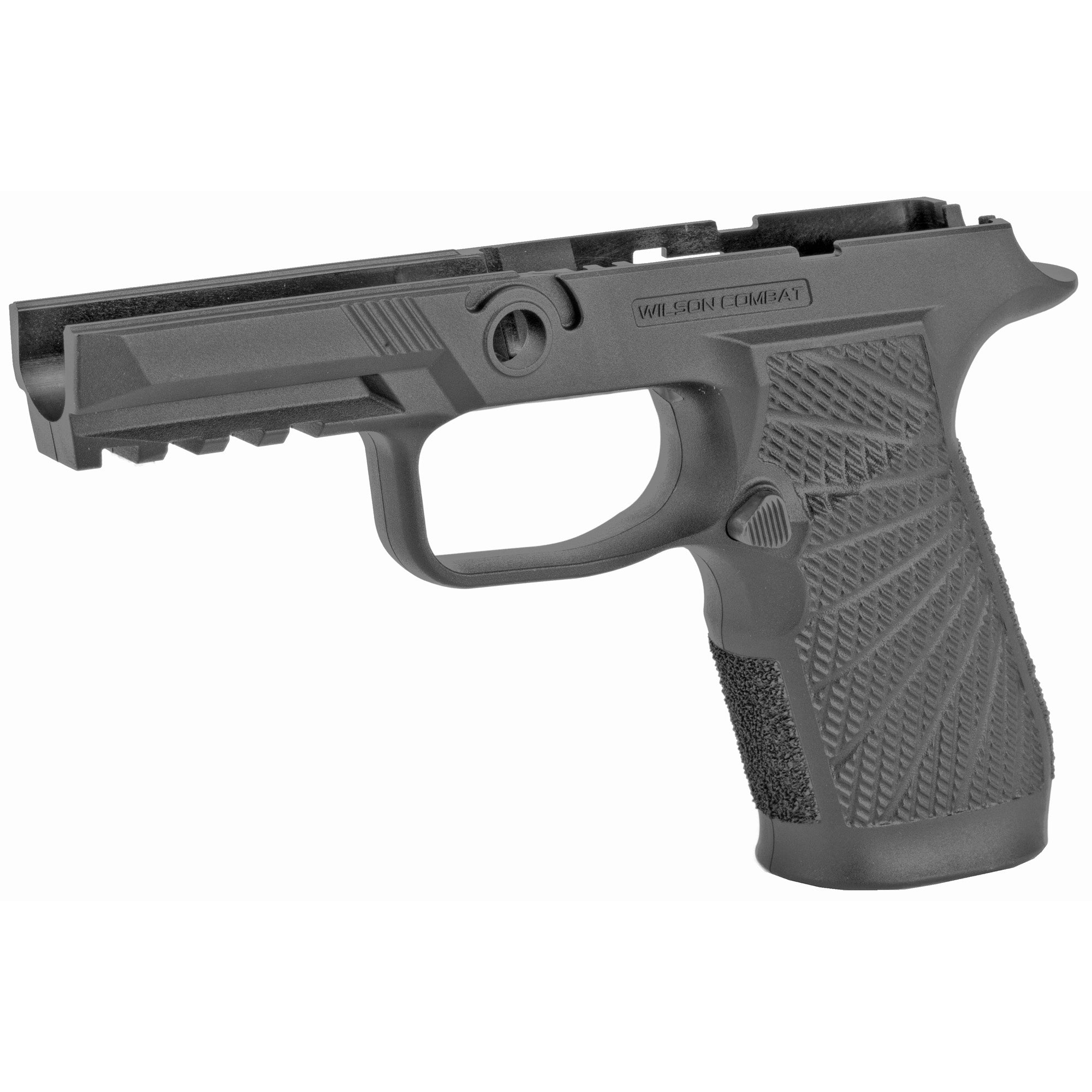Wilson Combat WC320-CSB P320 Grip Module - Black, Enhanced Ergonomics and Recoil Control
