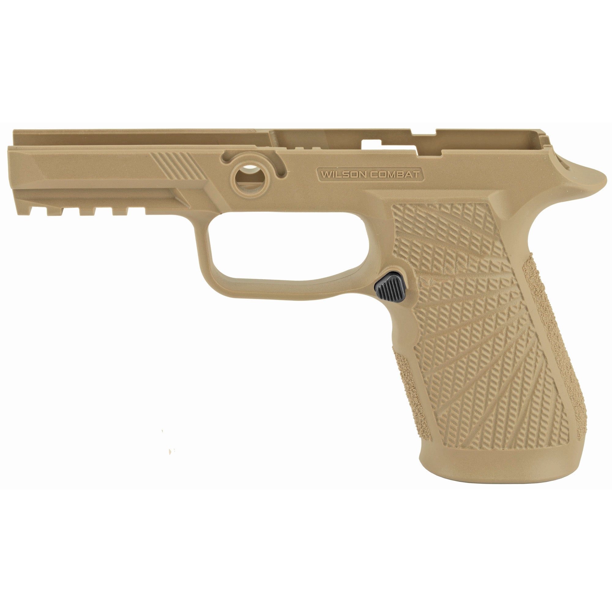 Wilson Combat WC320-CST P320 Grip Module in Tan – Enhanced Recoil Control and Ergonomics