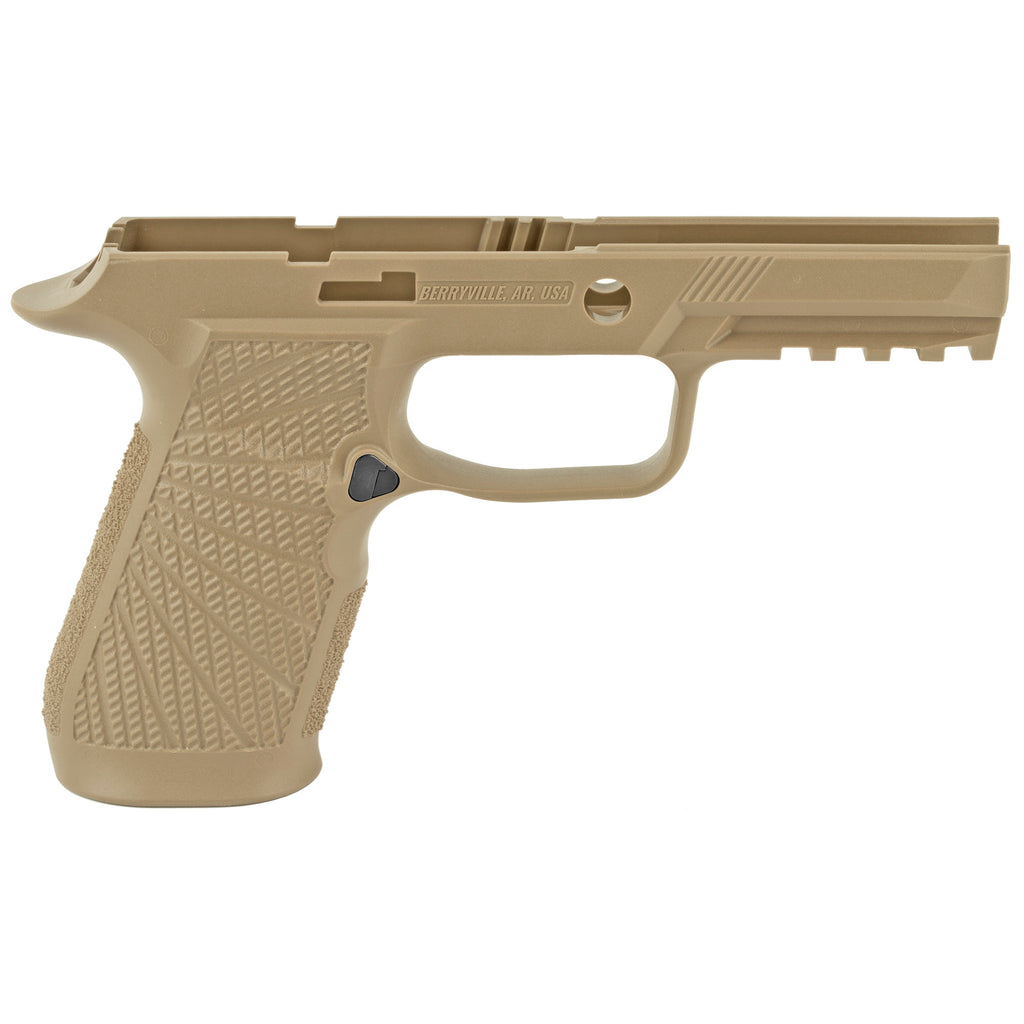 Wilson Combat WC320-CST P320 Grip Module in Tan – Enhanced Recoil Control and Ergonomics