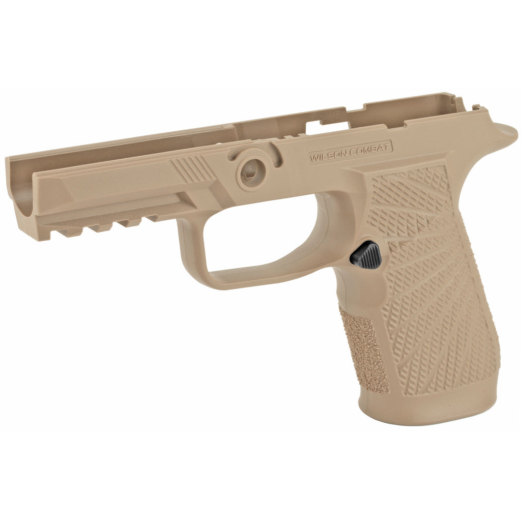 Wilson Combat WC320-CST P320 Grip Module in Tan – Enhanced Recoil Control and Ergonomics