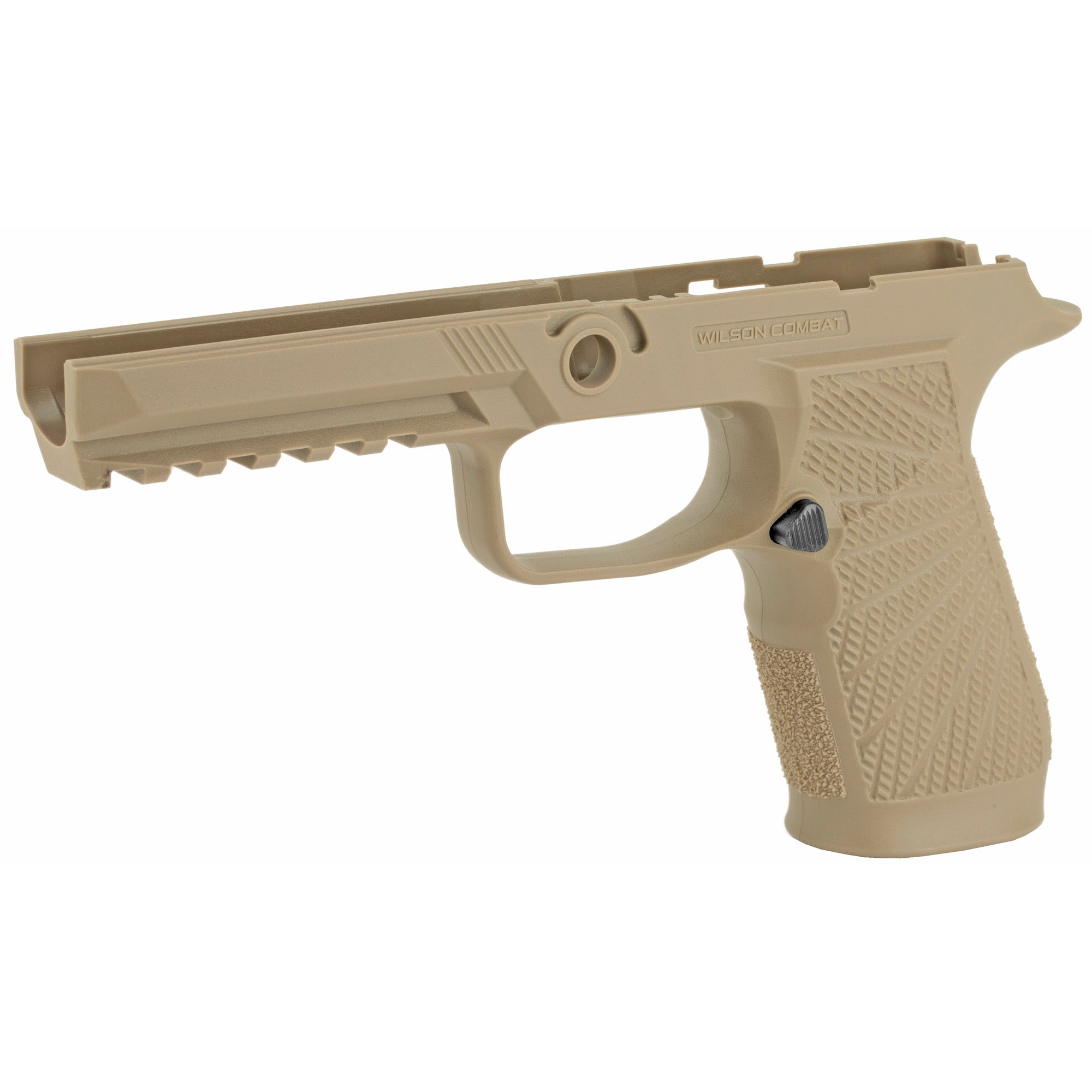 Wilson Combat WC320-FST Tan Grip Module for SIG Sauer P320 - Enhanced Ergonomics and Recoil Control