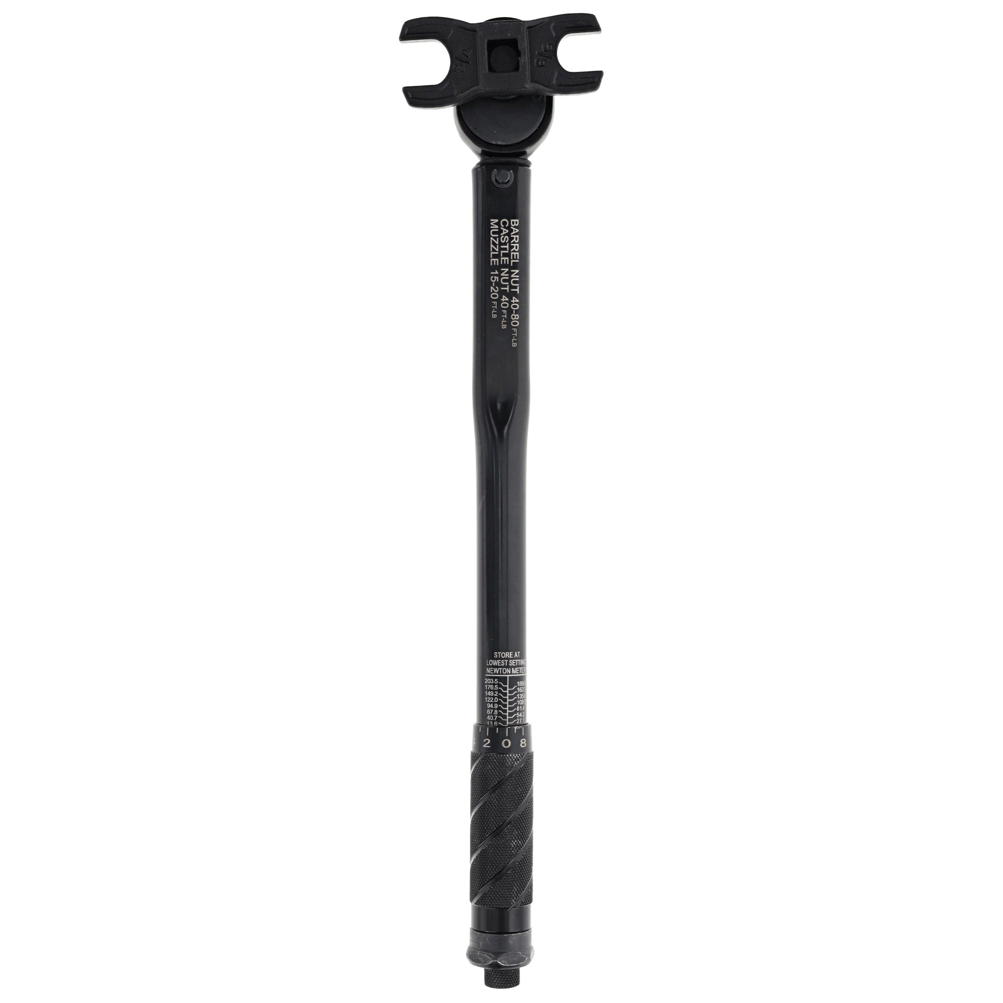 Wheeler Delta Series Crowfoot Wrench Barrel Nut - Black, Professional-Grade AR-15 and LR-308 Maintenance Tool