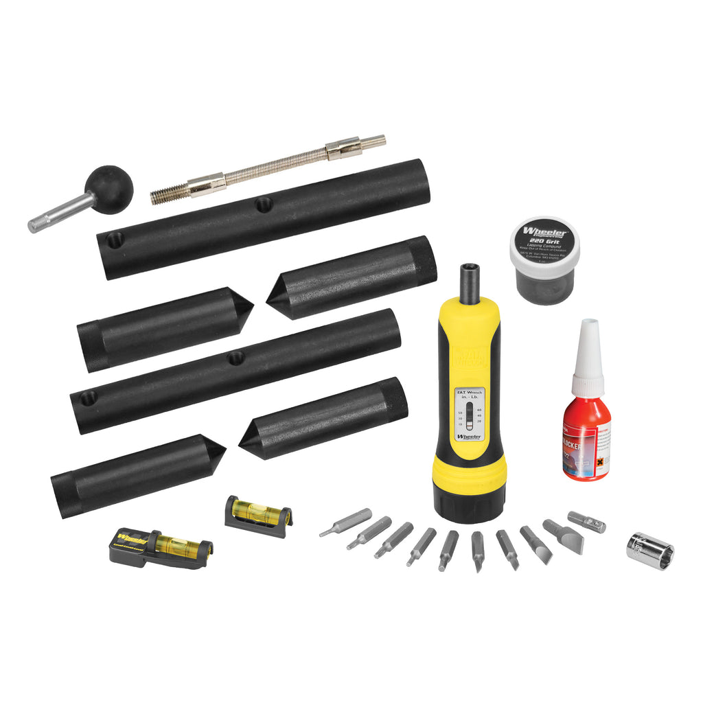 Wheeler Professional Scope Mounting Kit 1/30mm - Precision Scope Alignment and Installation Tool
