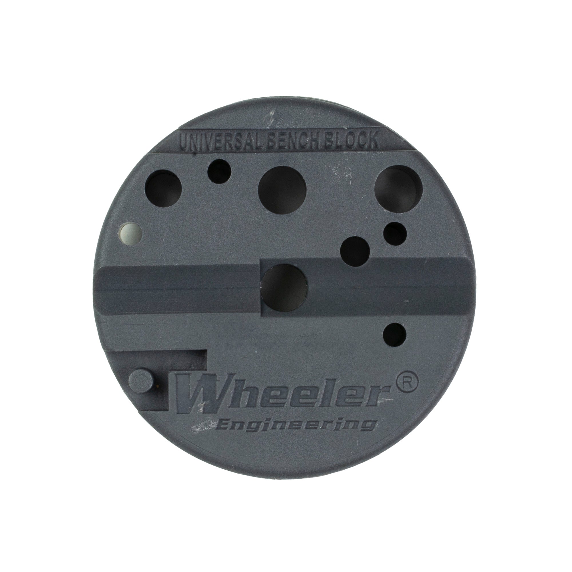 Wheeler Universal Bench Block with Part Number 672215 for Firearms Maintenance