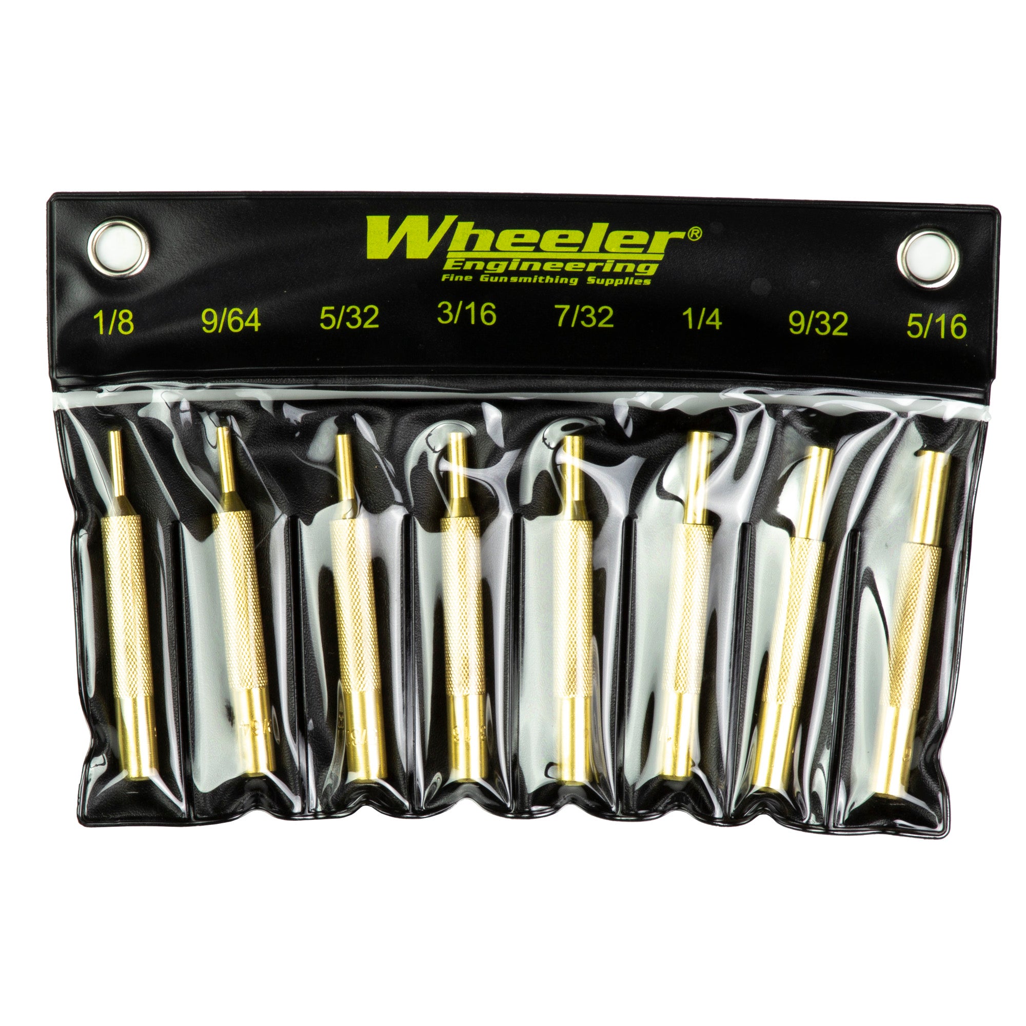 Wheeler Brass Punch Set, 8-Piece - Model 780194