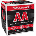 Winchester Ammunition AA Target 28 Gauge Shotshells, 3/4 oz #8, 25 Rounds per Box