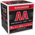 Winchester Ammunition AA 28 Gauge Shotshells, 3/4 oz #8, 25 Rounds per Box